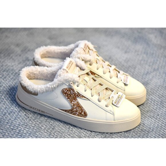 New! Size: 7 Women Skechers Hiland Warmed Up Comfort Mules Memory Foam Fur/Lined - Picture 12 of 12